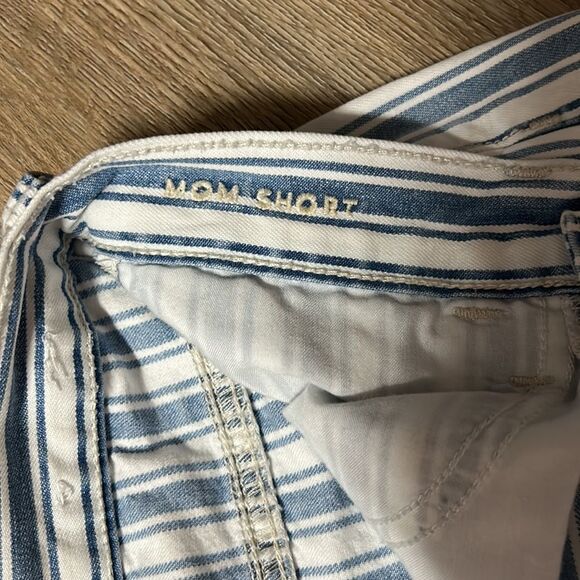 AMERICAN EAGLE Striped Mom Shorts - Picture 3 of 9